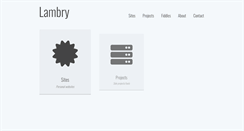 Desktop Screenshot of lambry.com